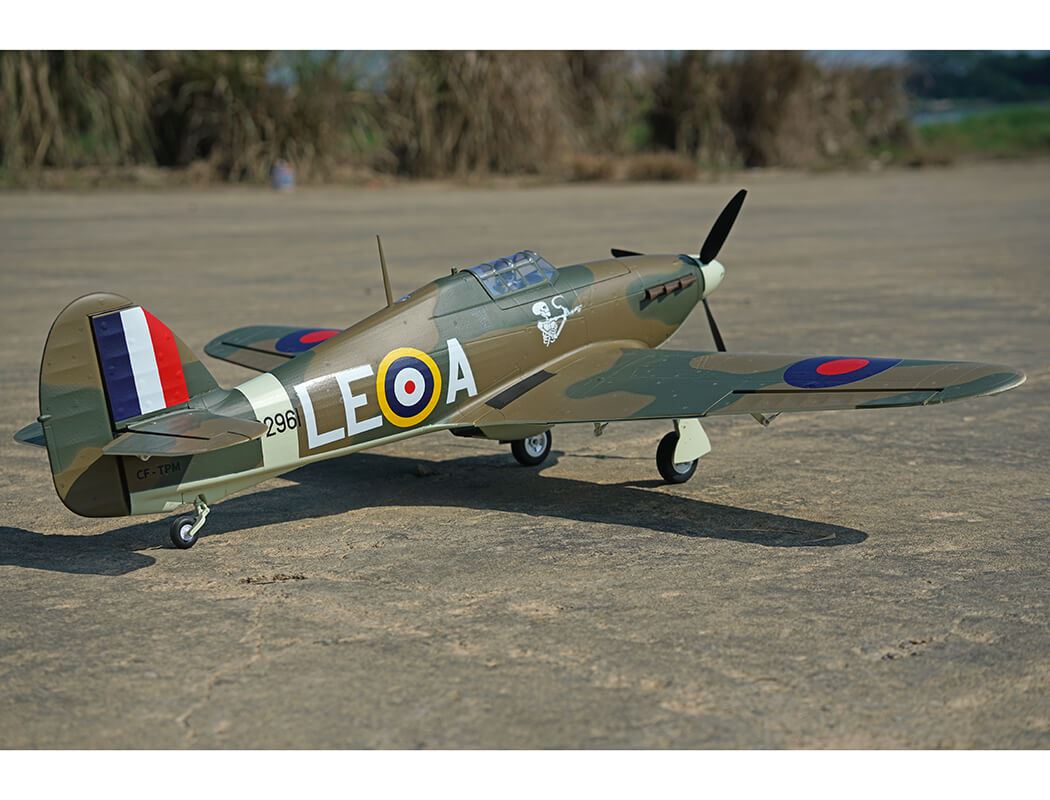 Xfly Hawker Hurricane Mk1 Brown/Green 1200Mm Pnp