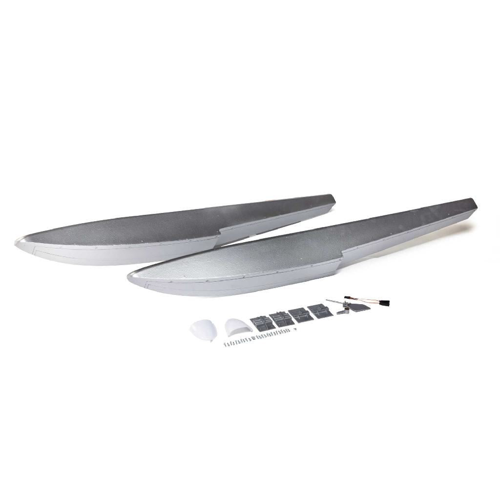 E Flite Float Set With Hardware, Silver, 39.5In