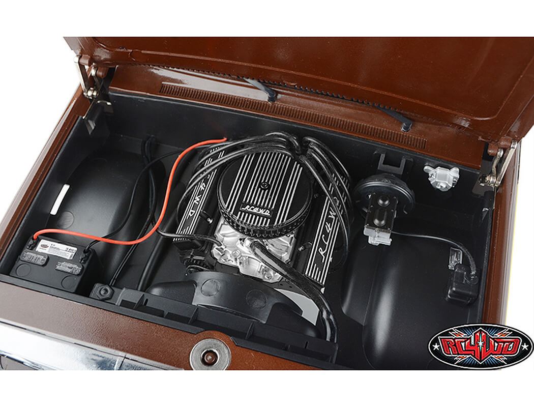 Rc4Wd Aluminium Air Cleaner For Scale V8 Engine