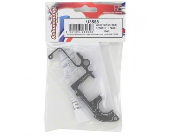Schumacher Alloy Mount M4; Front RH Trans-Cat SX
