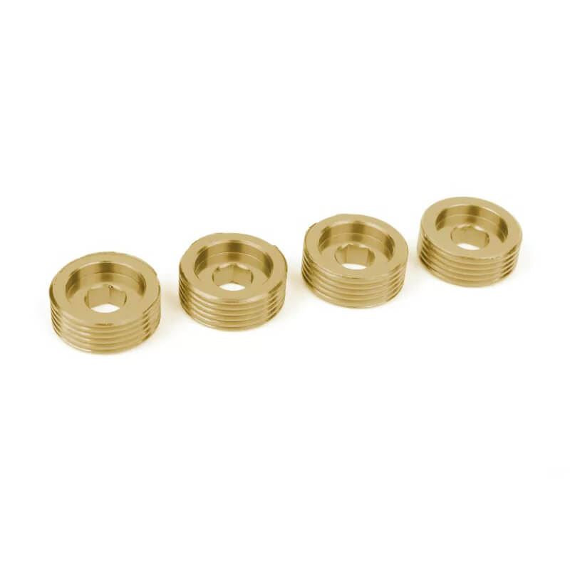 Corally Pivot Ball Adjusting Nut Aluminium - Le - 4Pcs