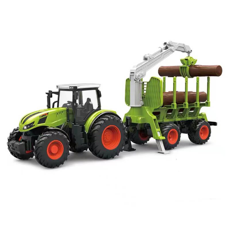 KORODY RC 1 24 TRACTOR LOG GRABBER WITH TRAILER