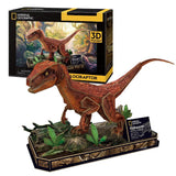 Cubicfun Velociraptor (63 Pieces)