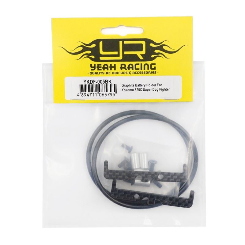 Yeah Racing Graphite Battery Holder For Yokomo 870C Super Dog Fighter Yz10 2023 Yz-W91