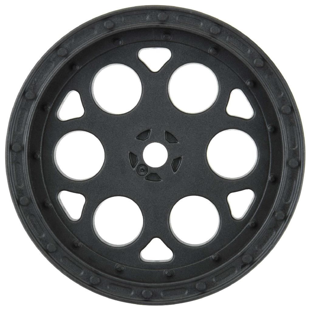 Proline 1/10 Showtime Front 2.2In 12mm Sprint Car Wheels (2) Black