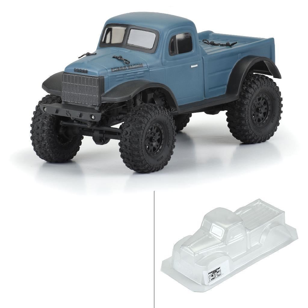 Proline 1/24 1946 Dodge Power Wagon Clear Body: Scx24 Jlu