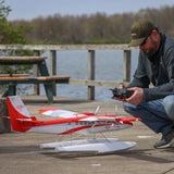 E Flite Dhc-6 Twin Otter 1.4M Pnp Combo With Floats