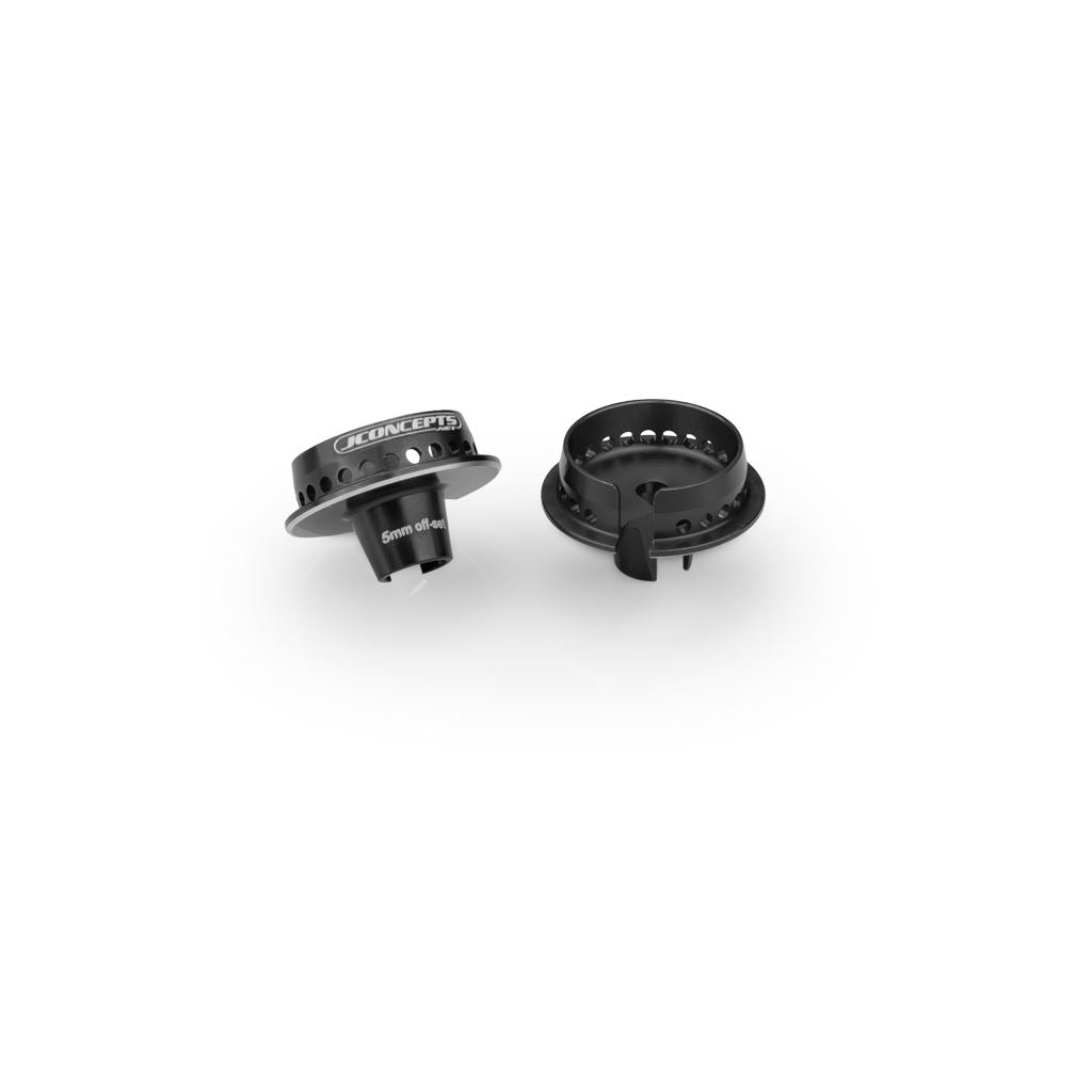 Jconcepts - Fin 13Mm Spring Cup 5Mm Offset - Black
