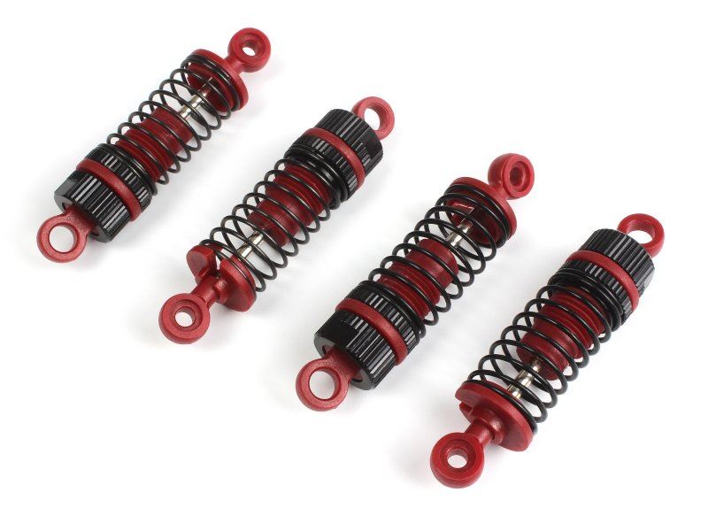 Shock Absorber Set (Red/4Pcs)