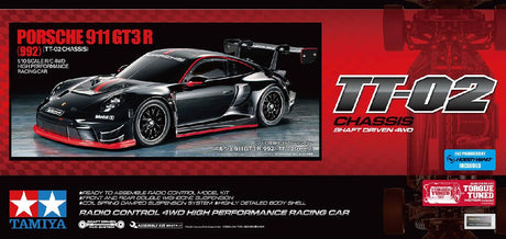 Tamiya Porsche 911 Gt3 R (992) Tt-02