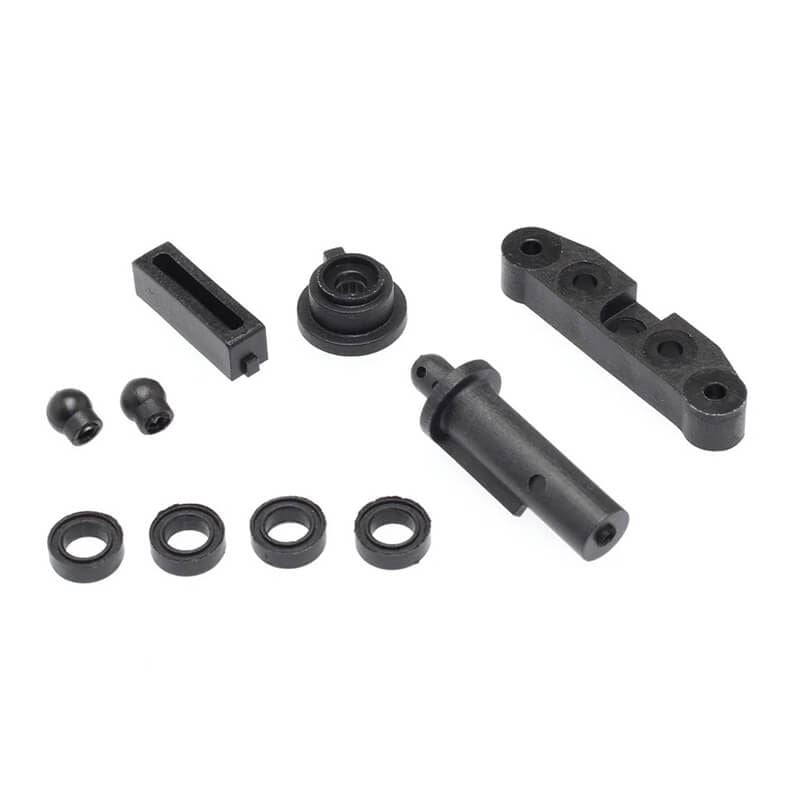 Cen Racing Rear Lower Arm Mount & Piv Ot Ball (25 Spline Adapter, St Bushing, Battery Plate Post)