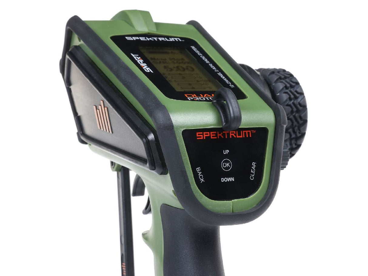 Spektrum Dx Rugged+ 12-Channel Dsmr+ Transmitter, Green