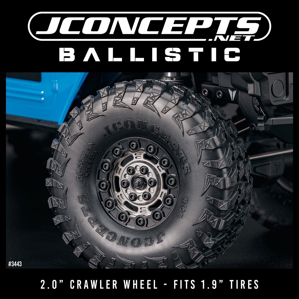 Ballistic 2.0 Crawler Wheel Grey 4Pcs