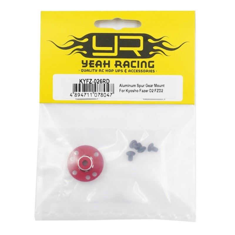 Yeah Racing Aluminum Spur Gear Mount For Kyosho Fazer D2 Fzd2