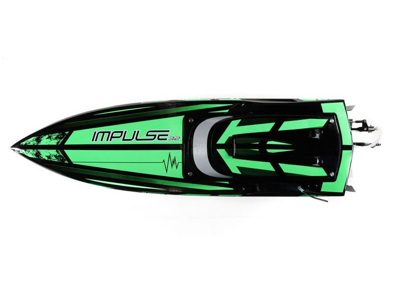 ProBoat Impulse 32 Brushless Deep-V RTR w/Smart, Black/Green