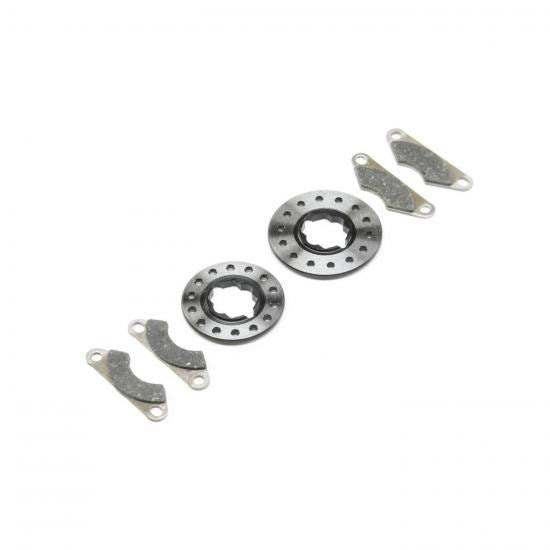 TLR Heavy Duty Brake Pads & Disks:8&8T4.0