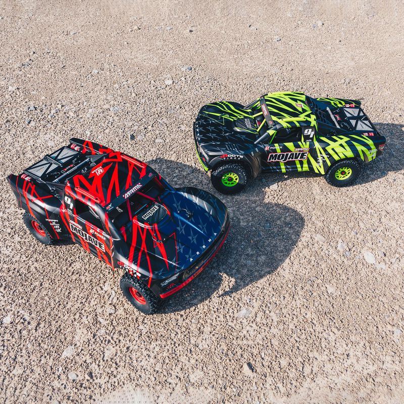 Arrma Mojave V2 6s 4WD BLX Green/Black Desert Truck with Spektrum Firma - ARA7604V2T1