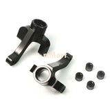 Yeah Racing Aluminum Rear Hub set with washers (BK) for Tamiya Avante 2011/Egress/VQS 2020