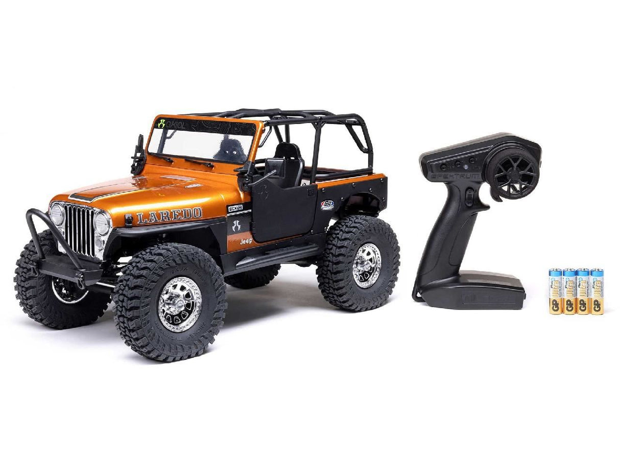 Axial 1/10 Scx10 Iii Jeep Cj-7 4X4 Rtr Rock Crawler, Copper