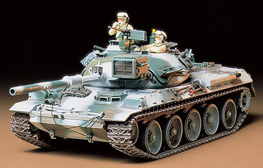 Tamiya Type 74 Tank Winter Version