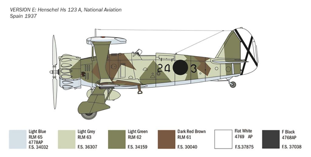 Italeri Henschel Hs 123