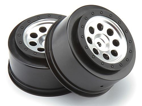 HPI Mk.8 V2 Wheel Matt Chrome (4.5mm Offset/2Pcs)
