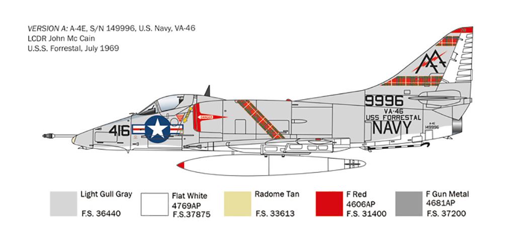 Italeri A-4 E/F/G Skyhawk