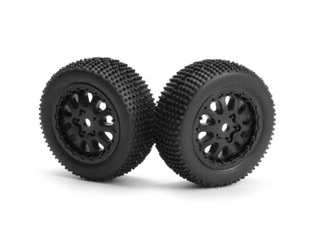 Sidepin Sc Wheel/Tyre Set (Black/Front/Rear)