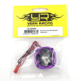 Yeah Racing Aluminum Case 30Mm Booster Cooling Fan Purple