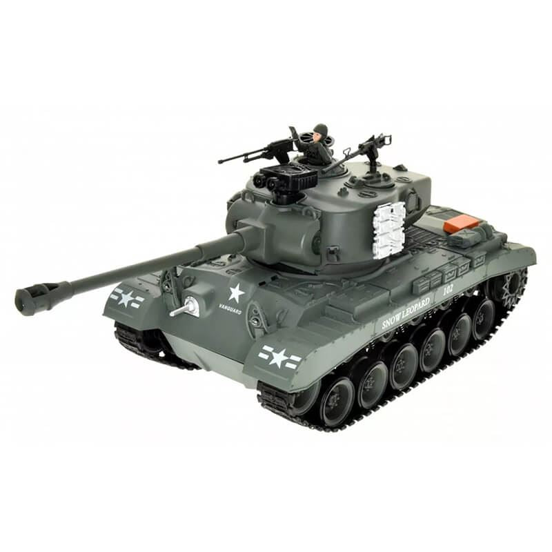 Brother Tank Rc Tank 1 18 Usa M26 Pershing 'Snow Leopard' Green