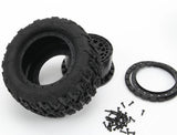 METHOD TERRAFORM BELTED 1/10MT TYRES ON ARRAY BEADLOCK RIMS