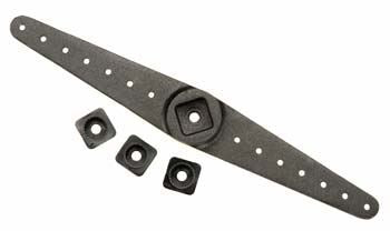 GPLANES Large Scale 4" Double Sided Servo Arm with Adapter