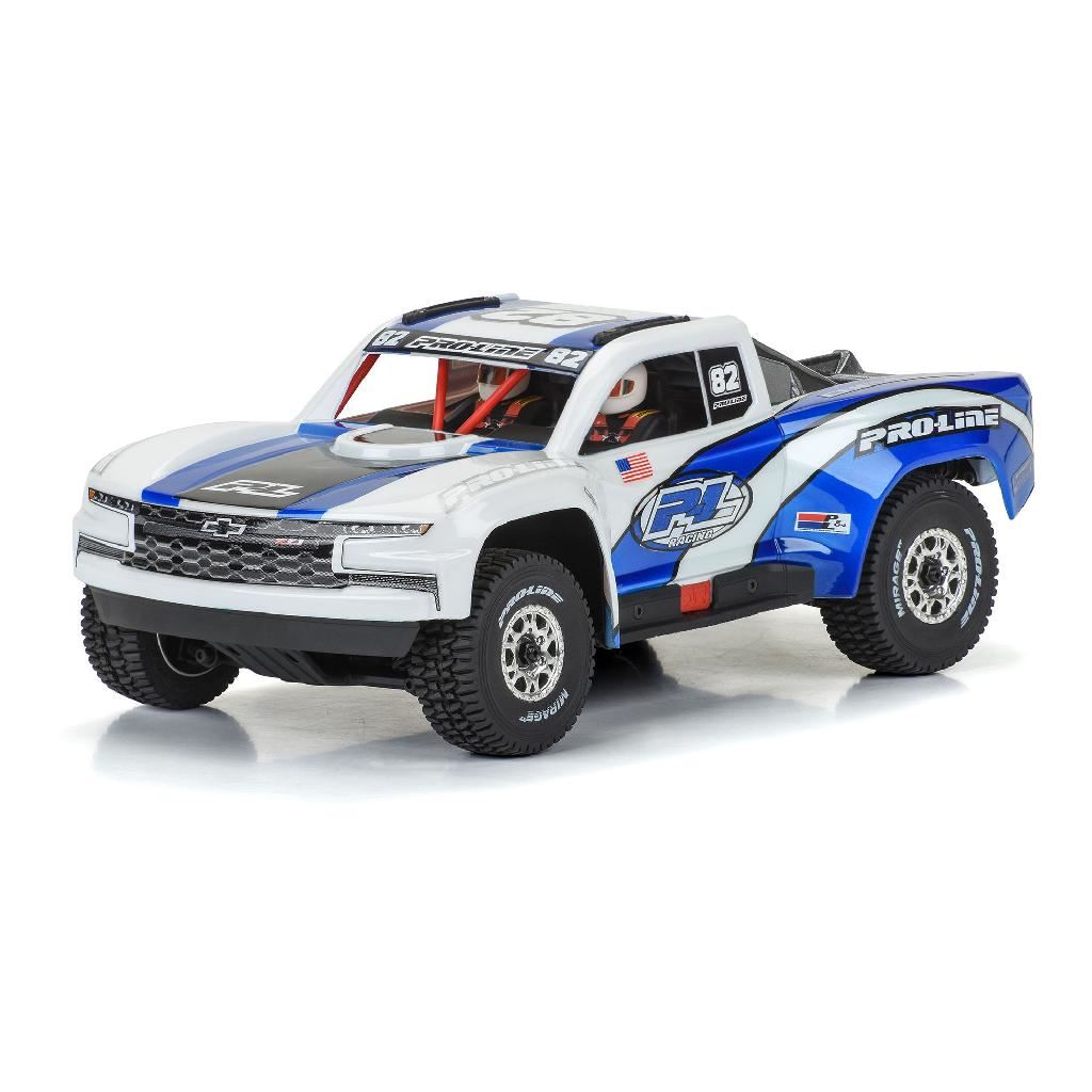Pro 1/16 Pre-Cut 2019 Chevy Silverado Trophy Truck Clear Body: G