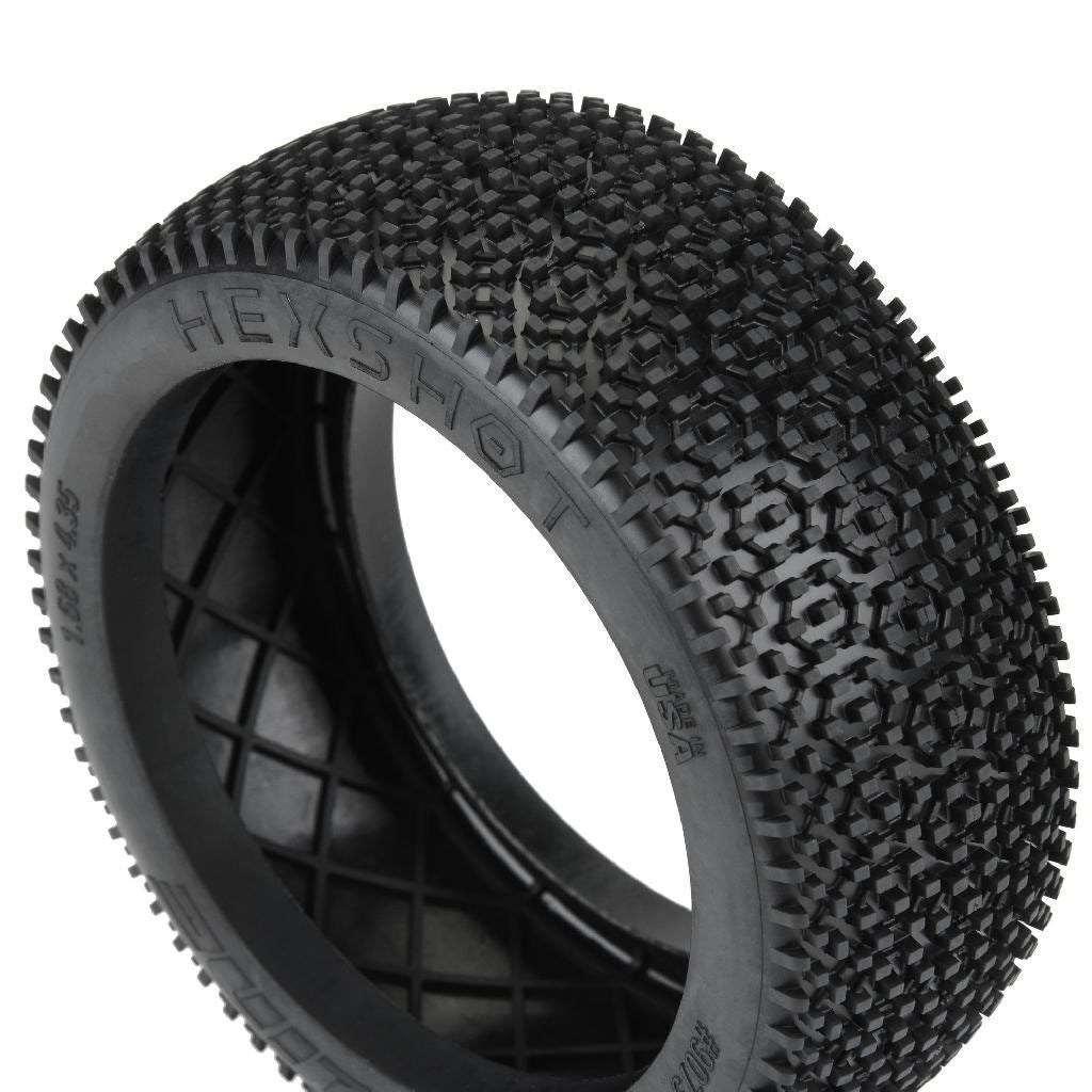 Proline 1/8 Hex Shot S3 Front/Rear Off-Road Buggy Tires (2)
