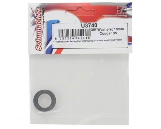 Schumacher Diff Washers; 18mm - Cougar SV
