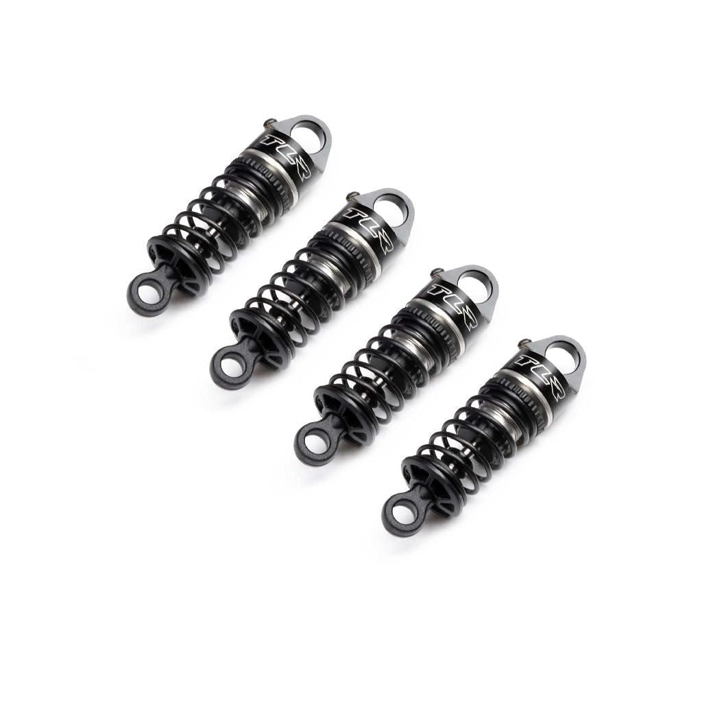 Losi Aluminum Shock Set, On-Road, Assembled (4): Grom