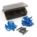 Yeah Racing 7075 Aluminum & Titanium Screw Assorted Set W/Box For Tamiya M07 M07R