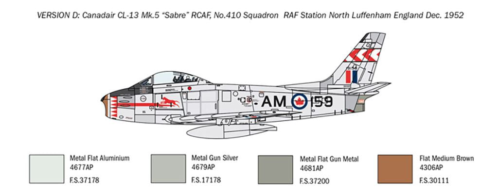 Italeri F-86E Sabre