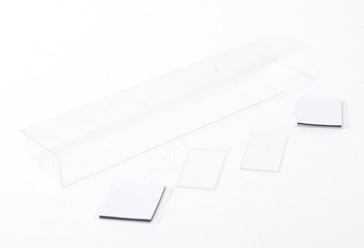Schumacher Touring Car Wing + 2 End Plates - Clear