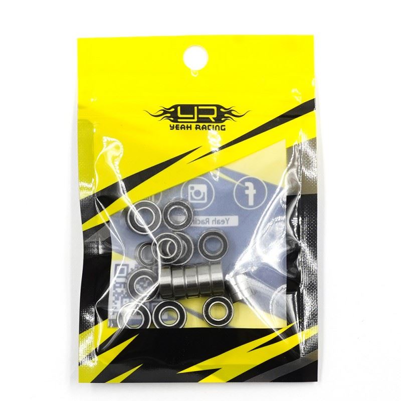Yeah Racing Steel Bearing Set (18Pcs) For Tamiya Tamiya Dt-04