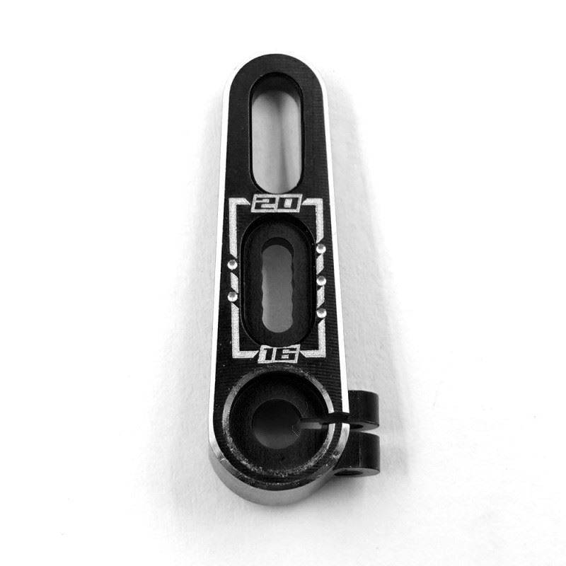 Yeah Racing 25T Aluminium 7075 Adjustable Servo Horn 15.5Mm To 20Mm (0.5Mm Step)