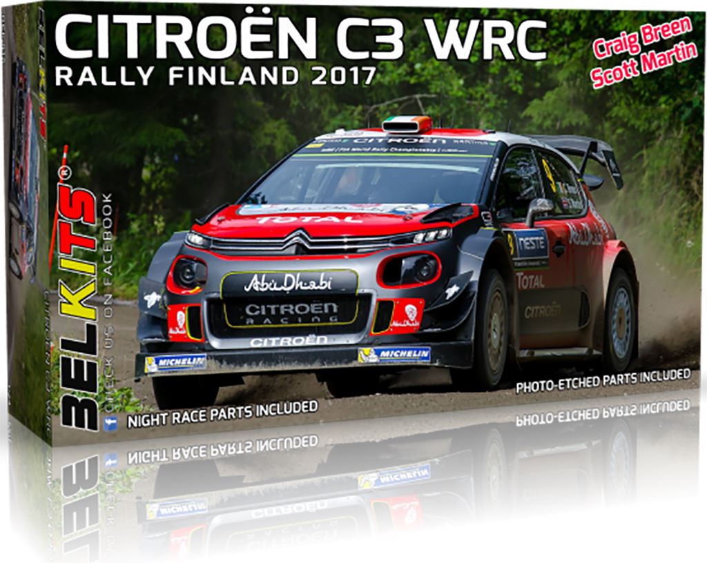 BEL Kits Citroen C3 Wrc Finland Rally 2017