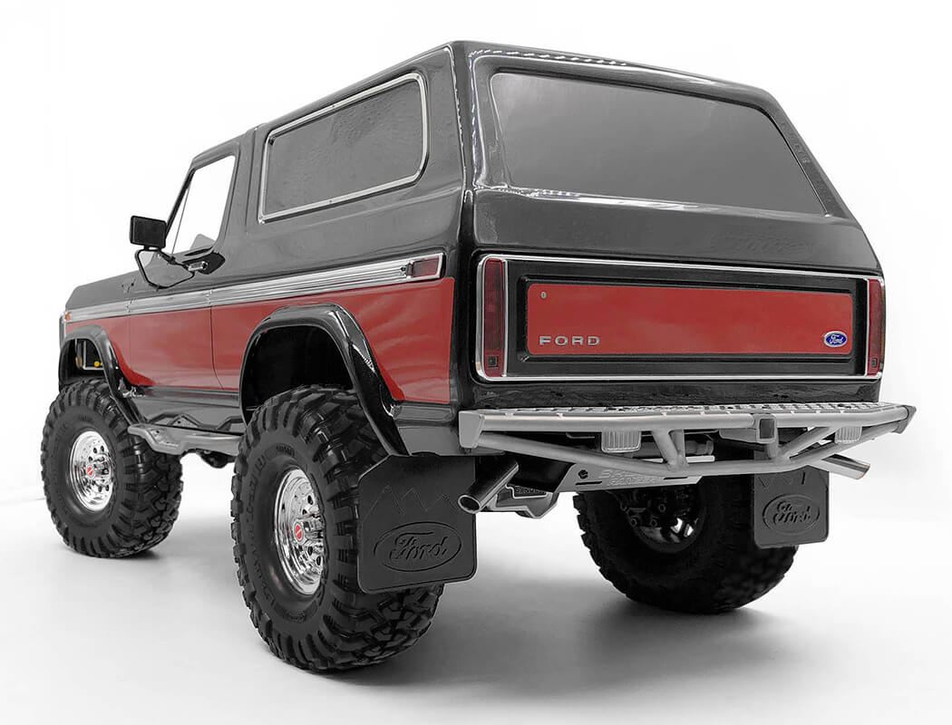 RC4WD KS REAR BUMPER FOR TRAXXAS TRX-4 '79 BRONCO RANGER XLT (SILVER)