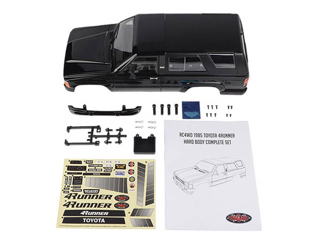 Rc4Wd 1985 Toyota 4Runner Hard Body Complete Set (Black)