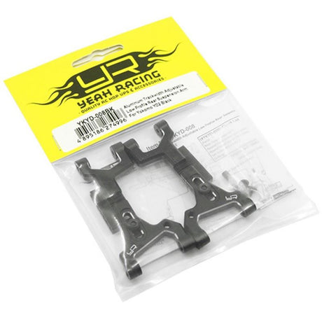Yeah Racing Aluminum Trackwidth Adjustable Low Profile Rear Suspension Arm For Yokomo YD2 YD2S Black