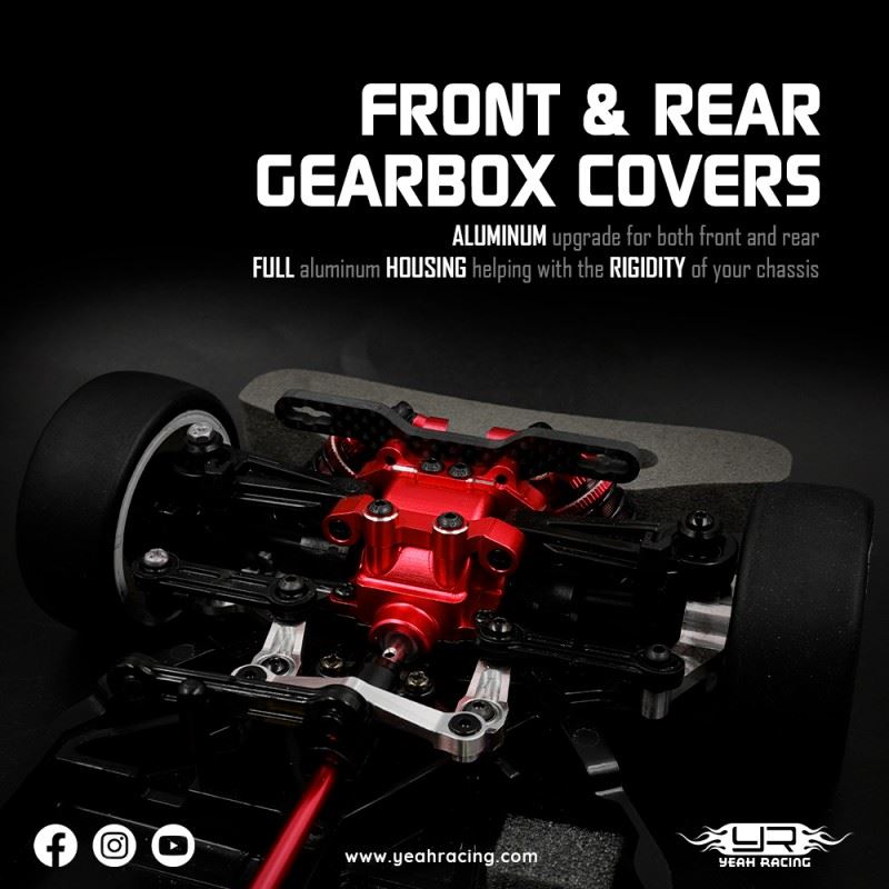 Yeah Racing Aluminum Performance Damper Upgrade Set For Tamiya Tt02