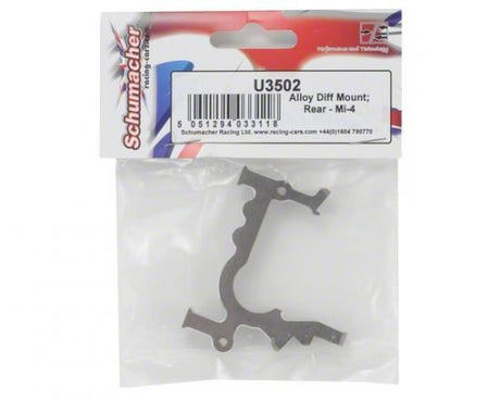 Schumacher Alloy Diff Mount; Rear - Mi4