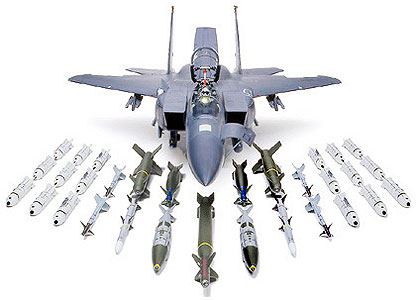 Tamiya F-15E With Bunker Buster