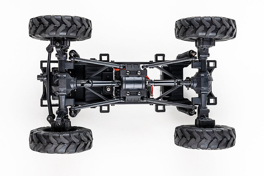 FMS FCX 1/24TH POWER WAGON SCALER RTR - RED