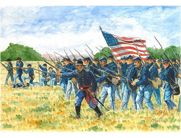 Italeri Union Infantry(Amer Civil War)